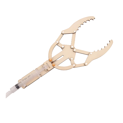 DIY Hydraulic Mechanical Arm STEM Kit Mechanical Arm DIY Puzzle Pack STEM Toy Science Education Set With Robotic Project Perfect For School Project 
